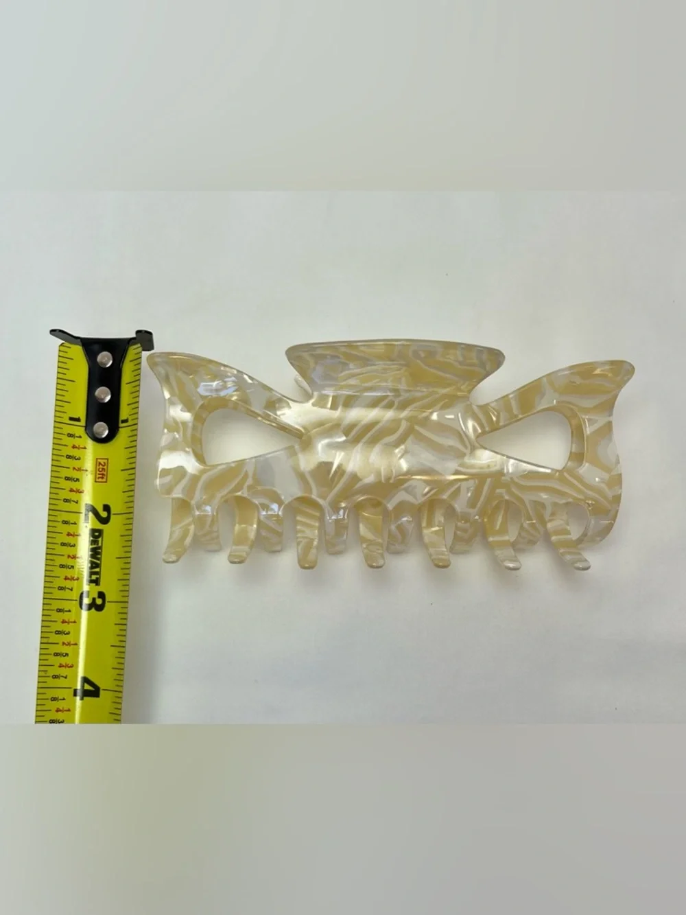 France Onyx Jaw Claw Hair Clip Camila Paris Small Medium Large